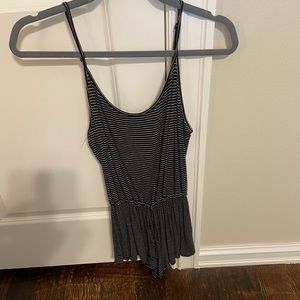 Striped romper